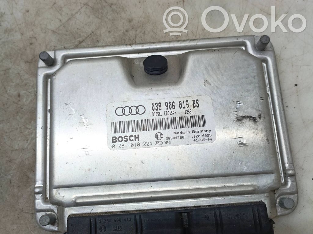 Audi A6 S6 C5 4B Variklio valdymo blokas 
