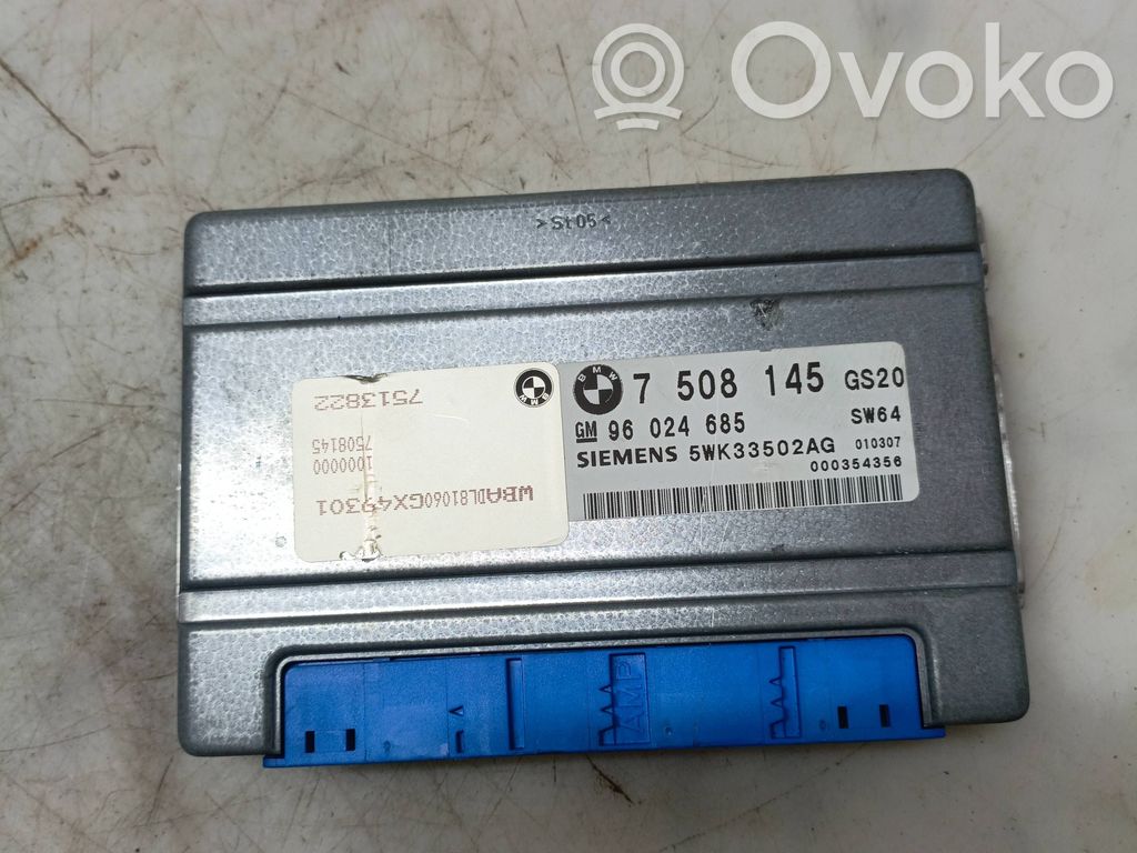 Gearbox control unit/module   7508145,5WK33502AG,96024685