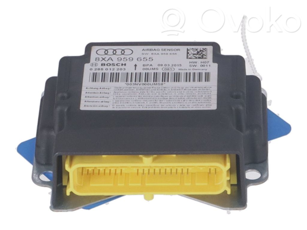 Audi A1 Airbag control unit/module 