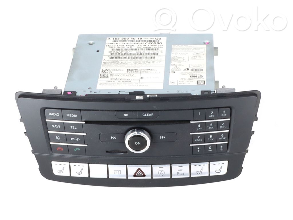 Mercedes-Benz GLE AMG (W166 - C292) Radio / CD-Player / DVD-Player / Navigation