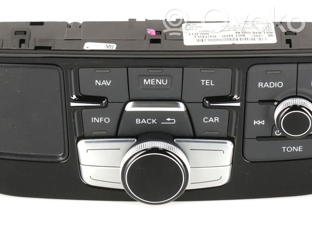 Audi A8 S8 D4 4H Unidad central de control multimedia 