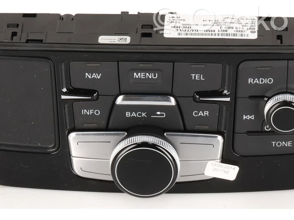 Audi A8 S8 D4 4H Modul comenzi multimedia 