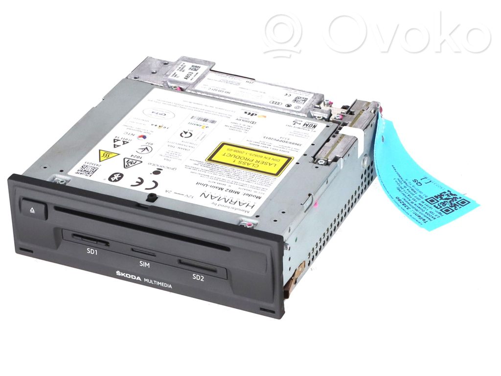 Skoda Octavia Mk3 (5E) Unitate principală radio/CD/DVD/GPS 