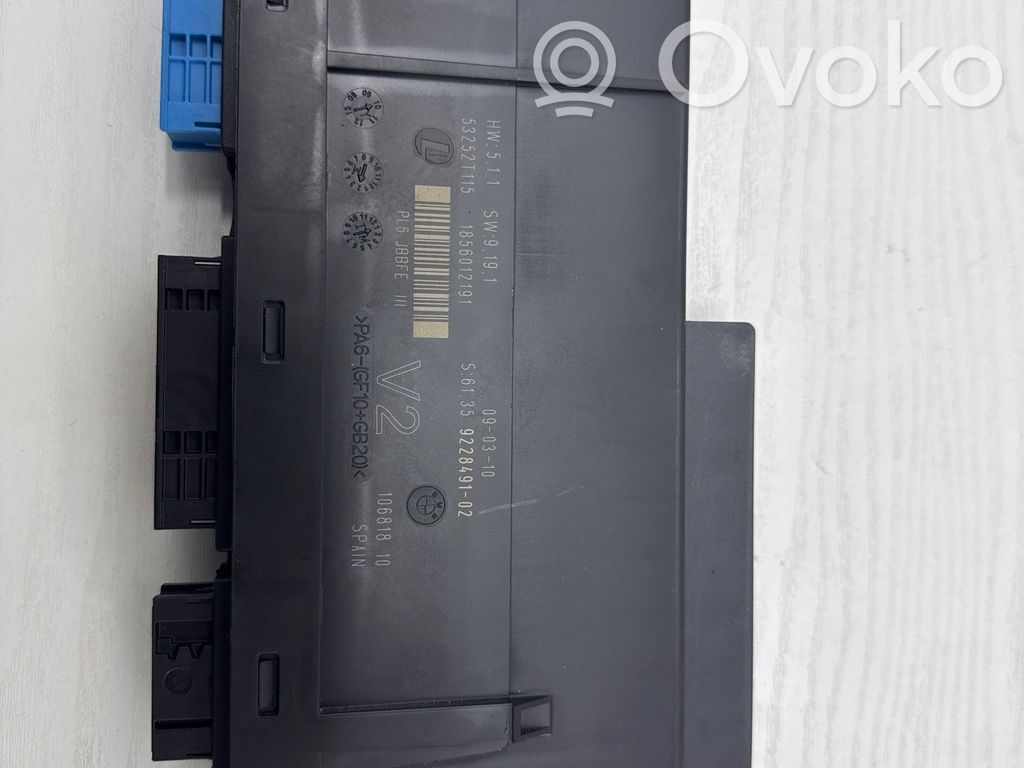 BMW 5 F10 F11 Moduł / Sterownik komfortu 