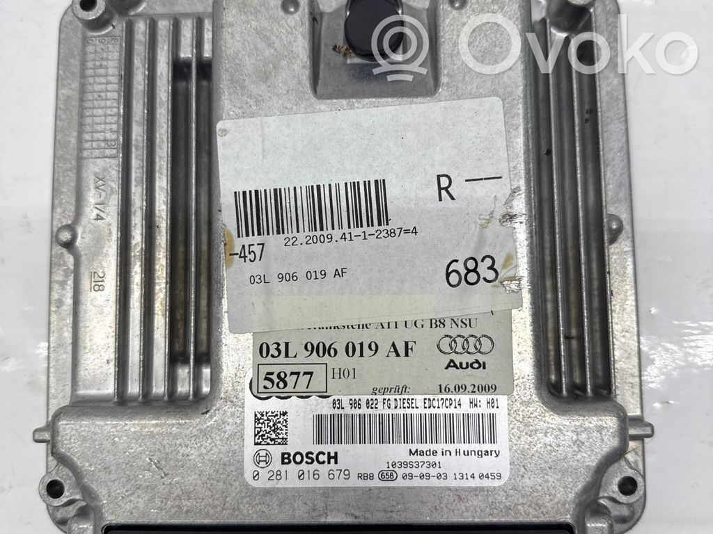 Audi A6 S6 C6 4F Engine control unit/module 