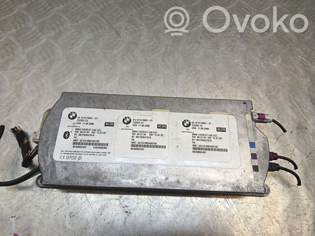 BMW 5 E60 E61 Bluetooth control unit module 