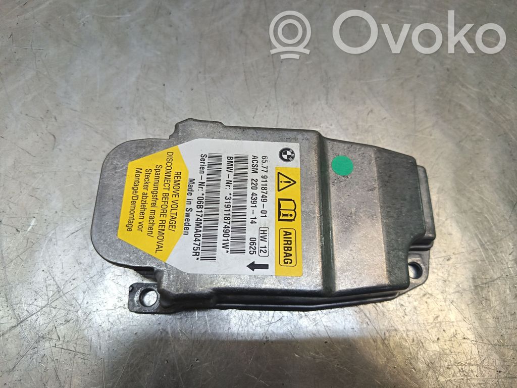 BMW 5 E60 E61 Airbag control unit/module 