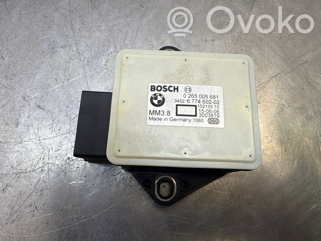 BMW 5 E60 E61 ESP acceleration yaw rate sensor 