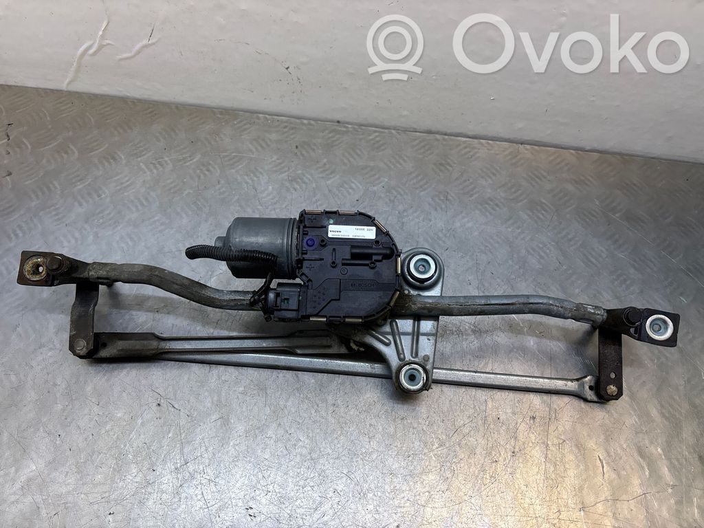 Volvo V60 Mechanizm i silniczek wycieraczek szyby przedniej / czołowej 