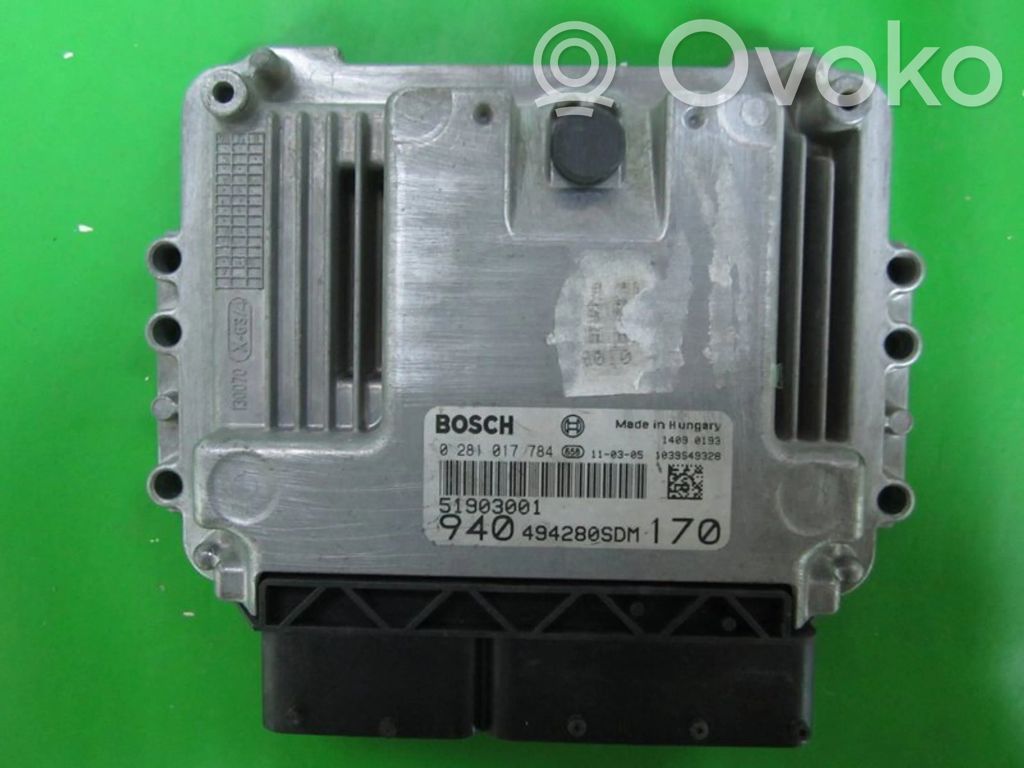 Alfa Romeo Giulietta Engine control unit/module ECU 