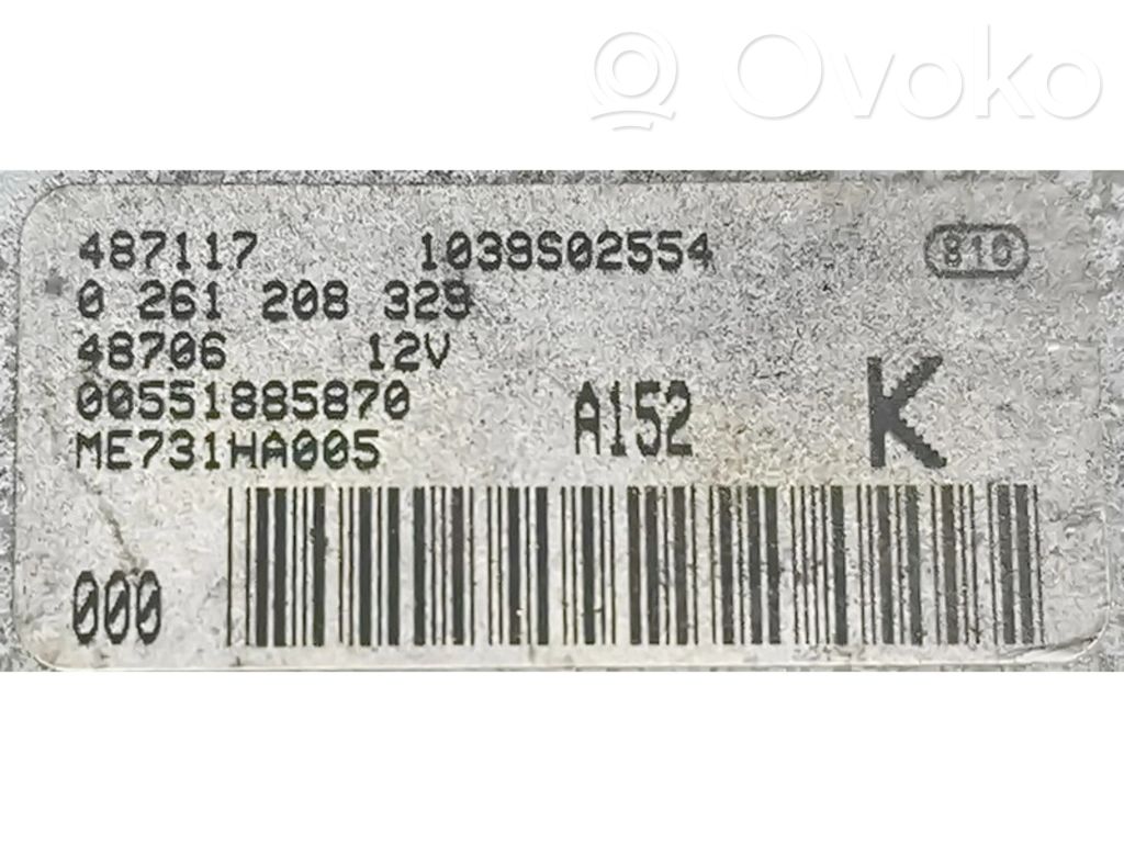 Komputer / Sterownik ECU silnika   55188587,0261208329