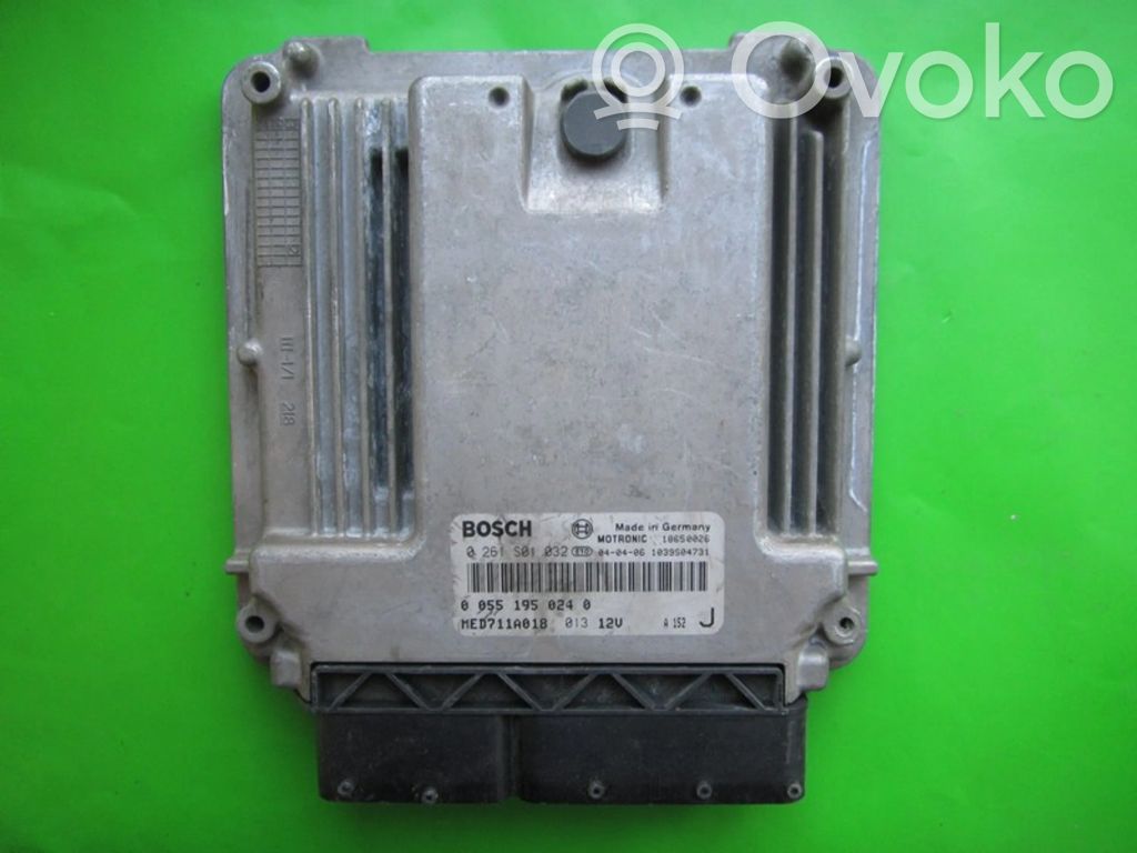 Alfa Romeo GT Engine control unit/module ECU 