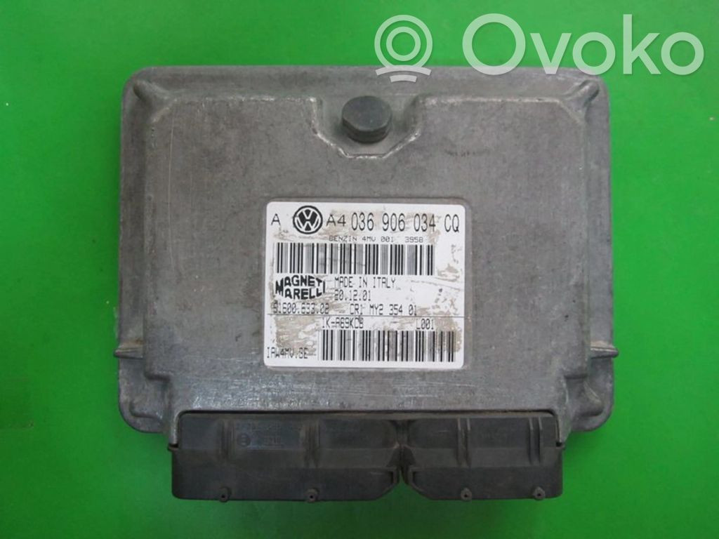 Engine control unit/module ECU   036906034CQ,6160069006