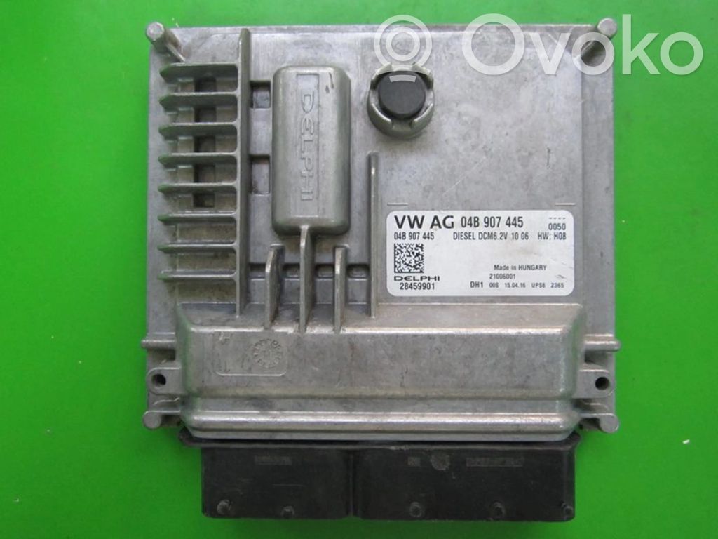 Unité de commande, module ECU de moteur   04B907445,04B906027K