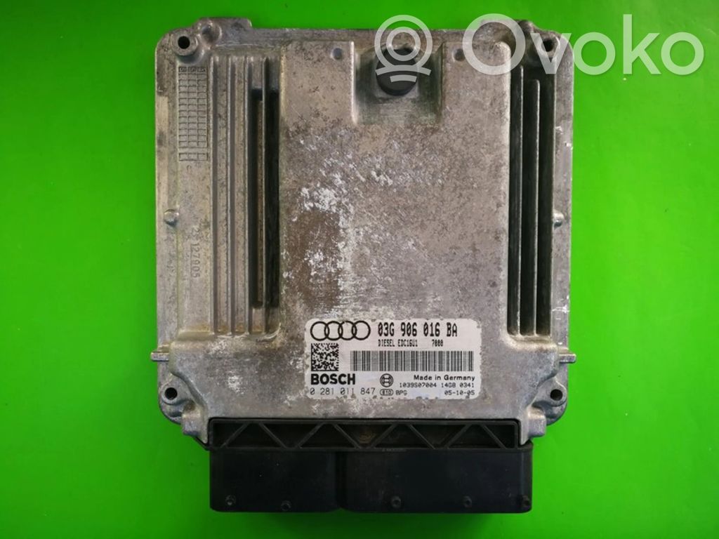 Audi A3 S3 8P Engine control unit/module ECU 