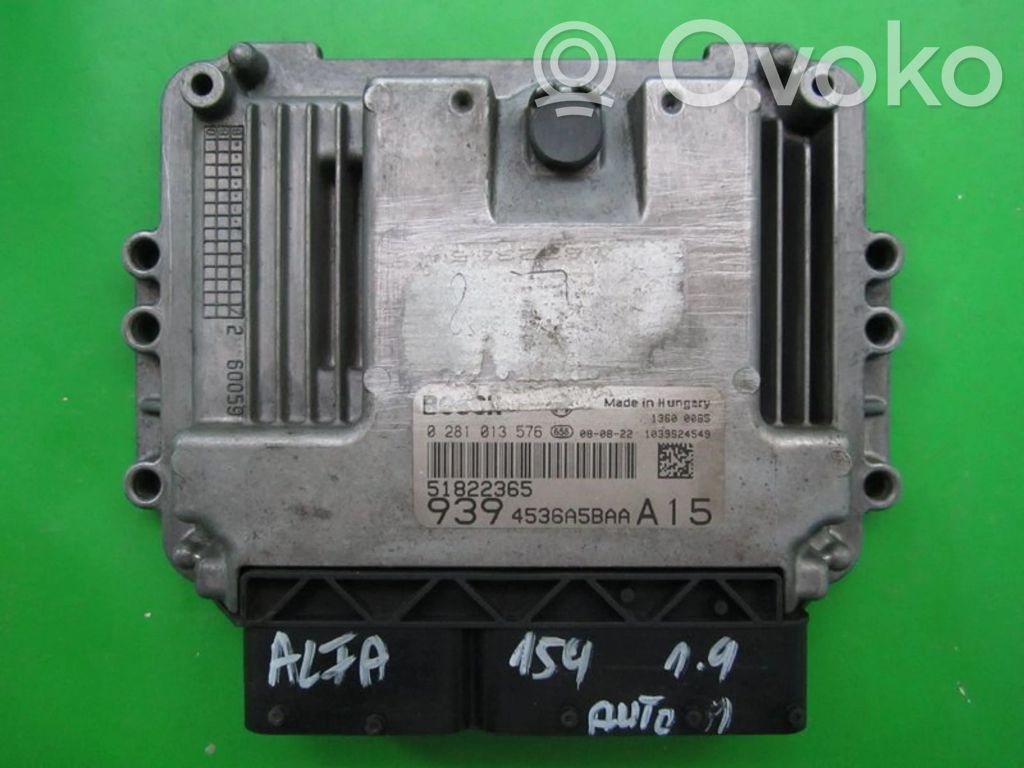 Alfa Romeo 159 Engine control unit/module ECU 
