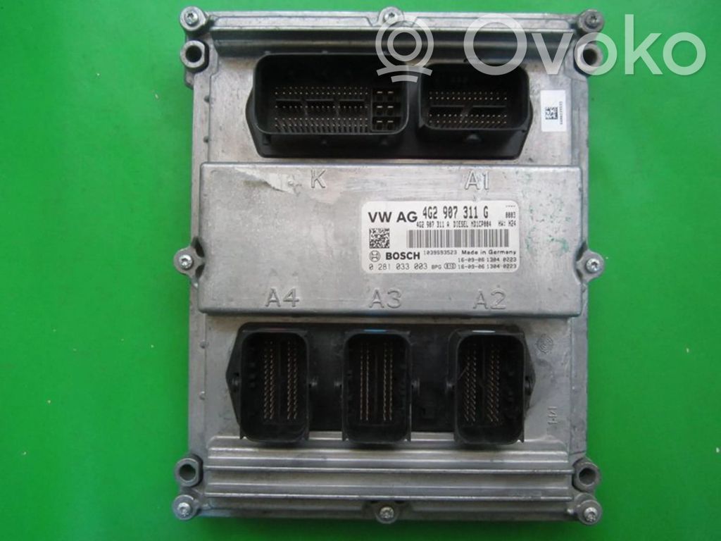 Audi A6 S6 C7 4G Engine control unit/module ECU 