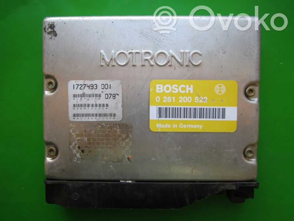 Engine control unit/module ECU   1727493,0261200522