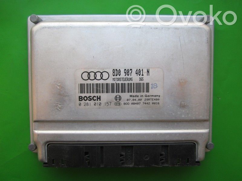 Galios (ECU) modulis   8D0907401N,0281010157