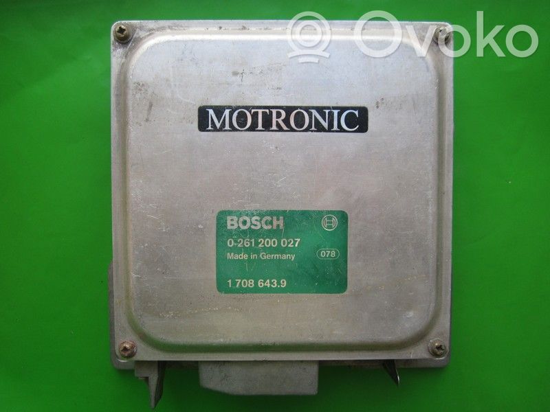 BMW 3 E30 Galios (ECU) modulis 