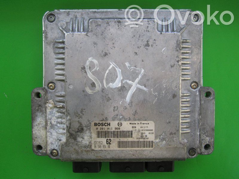 Engine control unit/module ECU   9654695480,0281011968