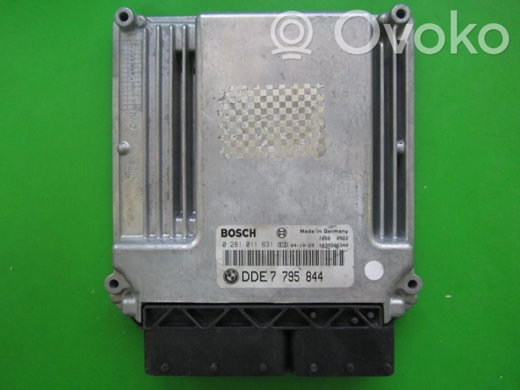 BMW 1 E81 E87 Motora vadības bloka ECU 