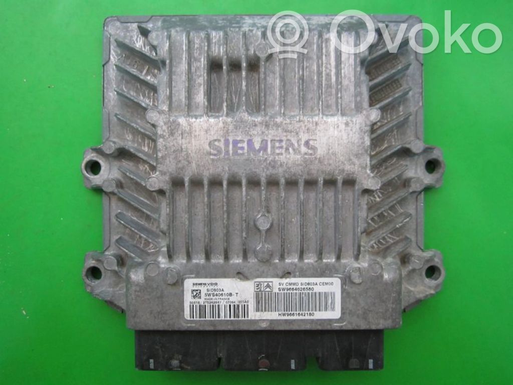 Galios (ECU) modulis   9664626580,5WS40610BT