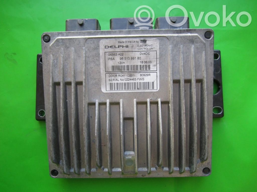 Citroen C3 Engine control unit/module ECU 