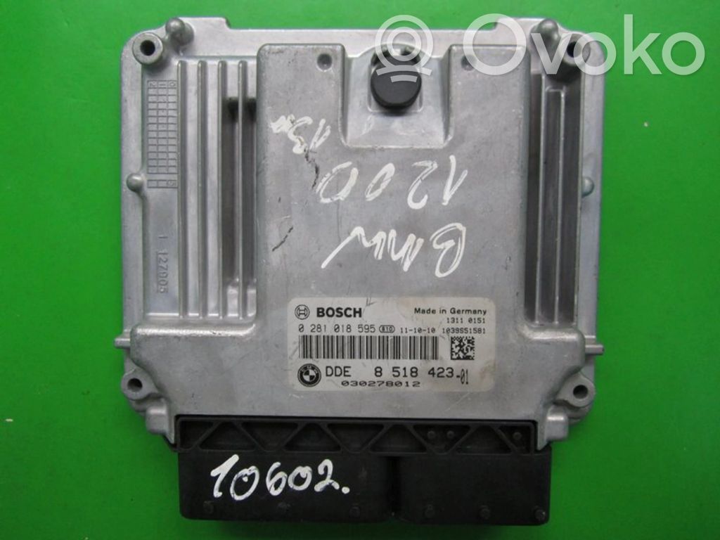 BMW 1 E81 E87 Unidad de control/módulo ECU del motor 