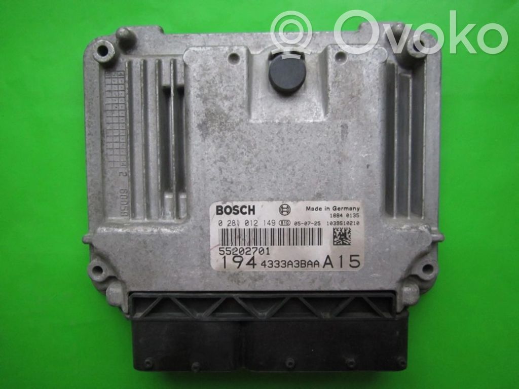 Fiat Croma Unitate control motor/modul ECU 