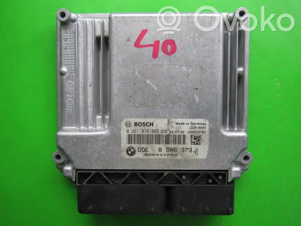 Galios (ECU) modulis   DDE8506373,0281016065