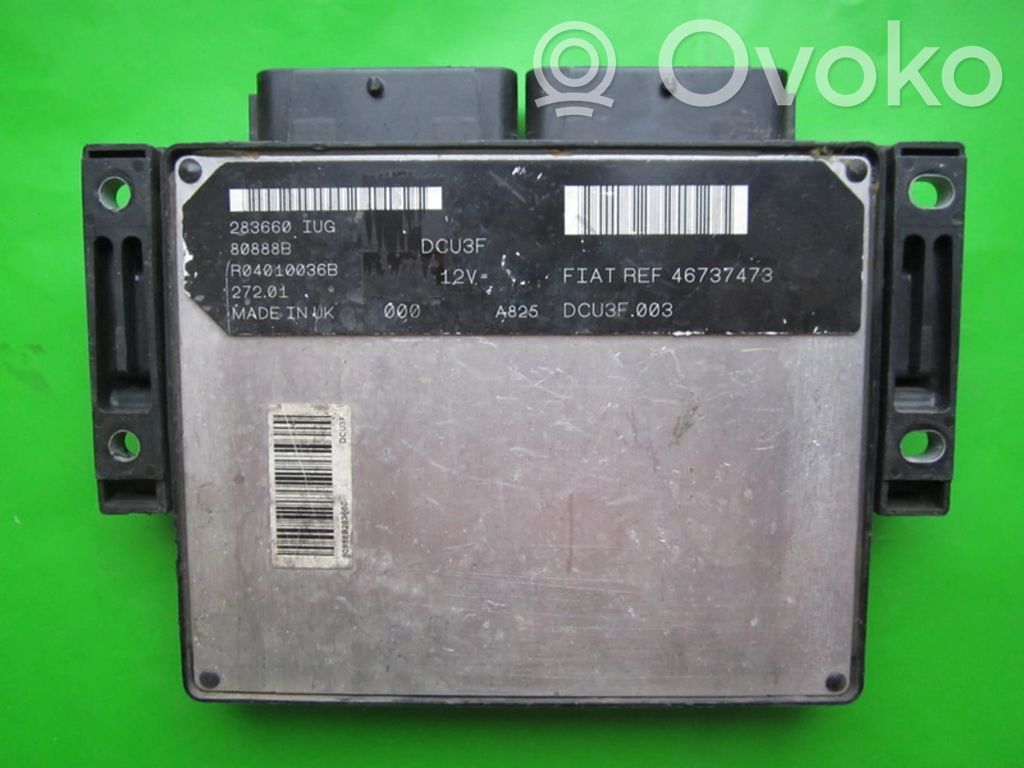 Engine control unit/module ECU   46737473,R04010036B