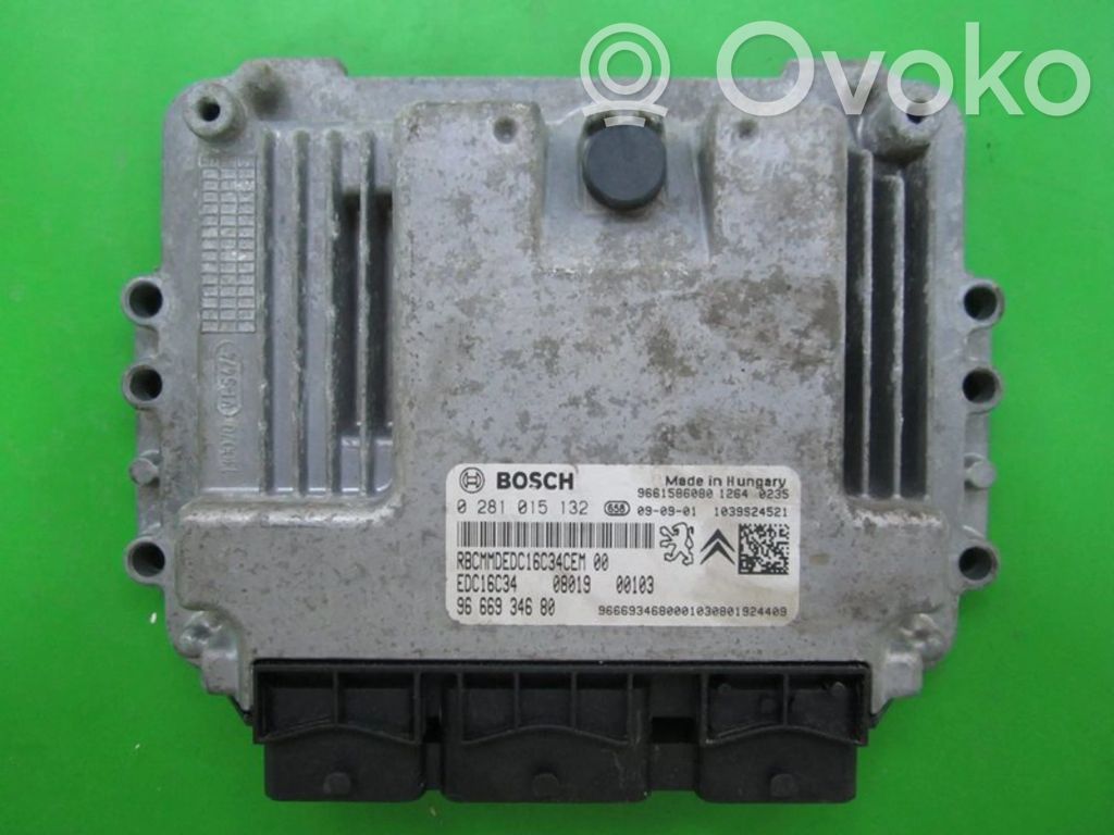 Peugeot Bipper Engine control unit/module ECU 