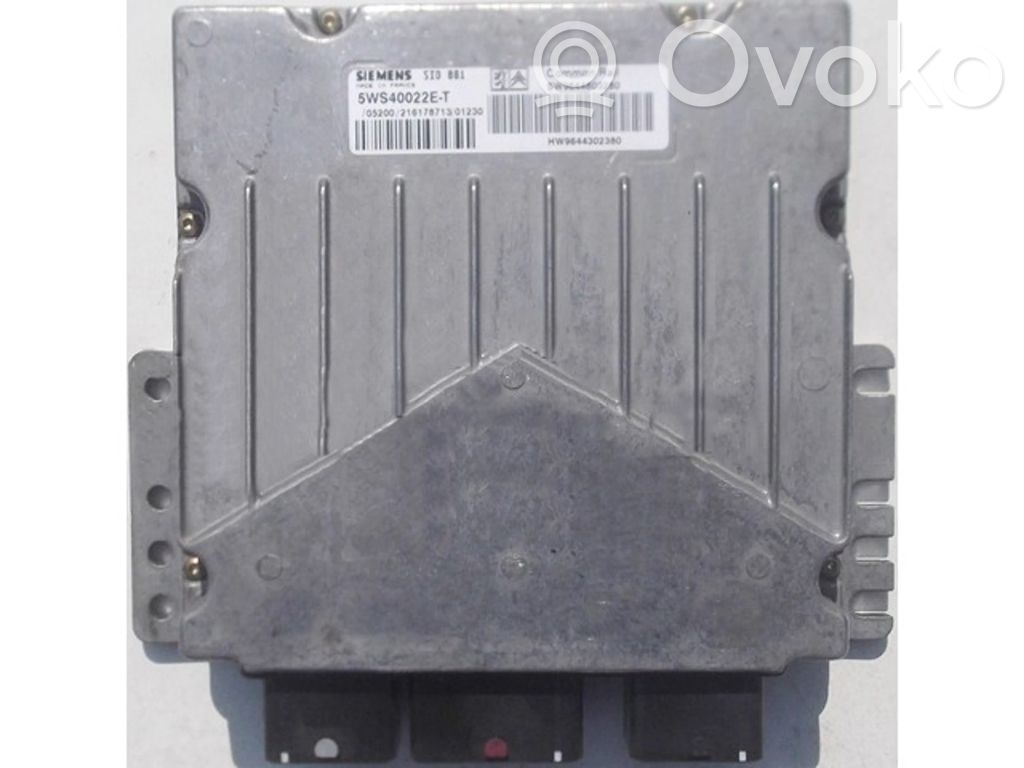 Peugeot 407 Engine control unit/module ECU 