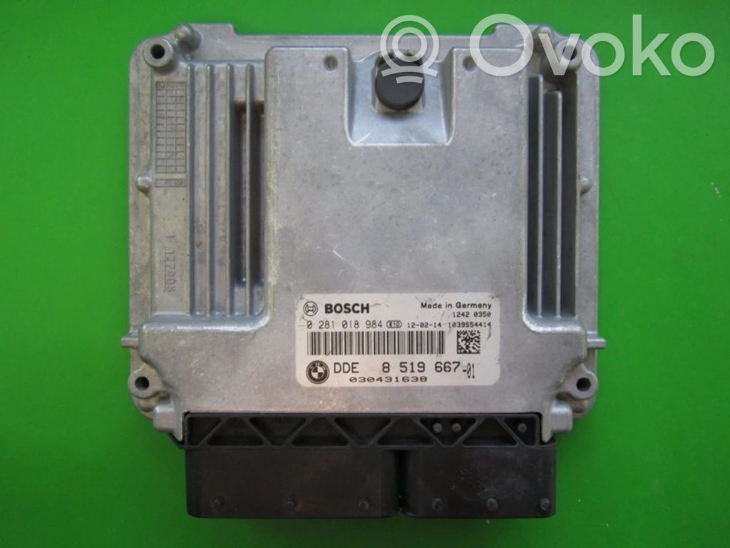BMW 3 E90 E91 Engine control unit/module ECU 