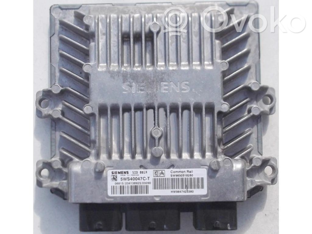 Citroen C5 Engine control unit/module ECU 