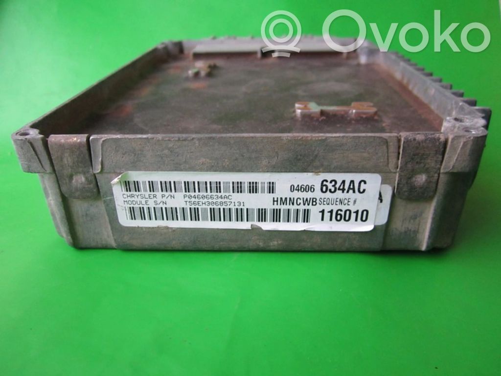 Engine control unit/module ECU   P04606634AC,HMNCWB