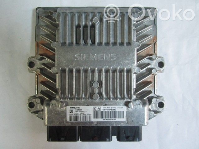 Engine control unit/module ECU   9660780680,5WS40260CT