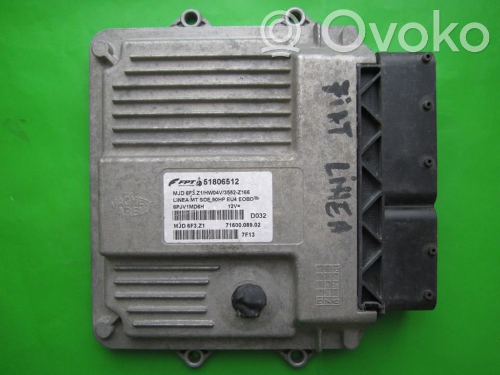 Fiat Linea Engine control unit/module ECU 