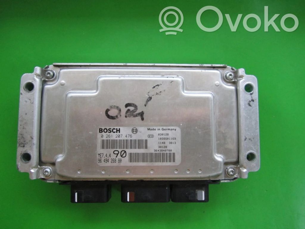 Citroen Xsara Picasso Unitate control motor/modul ECU 