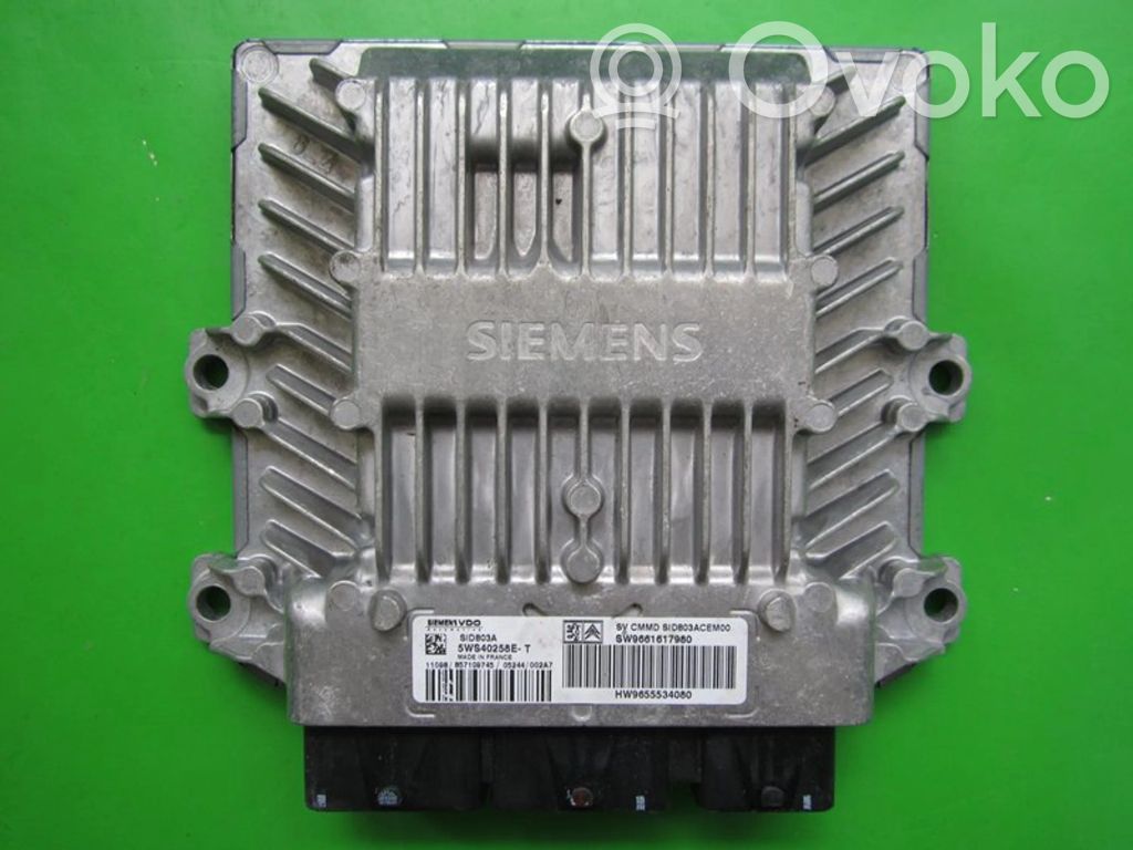 Citroen C5 Engine control unit/module ECU 