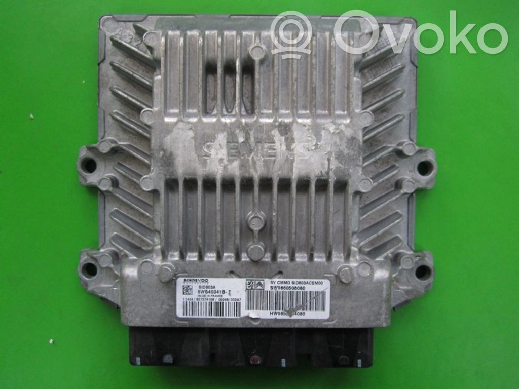 Citroen C4 I Motora vadības bloka ECU 