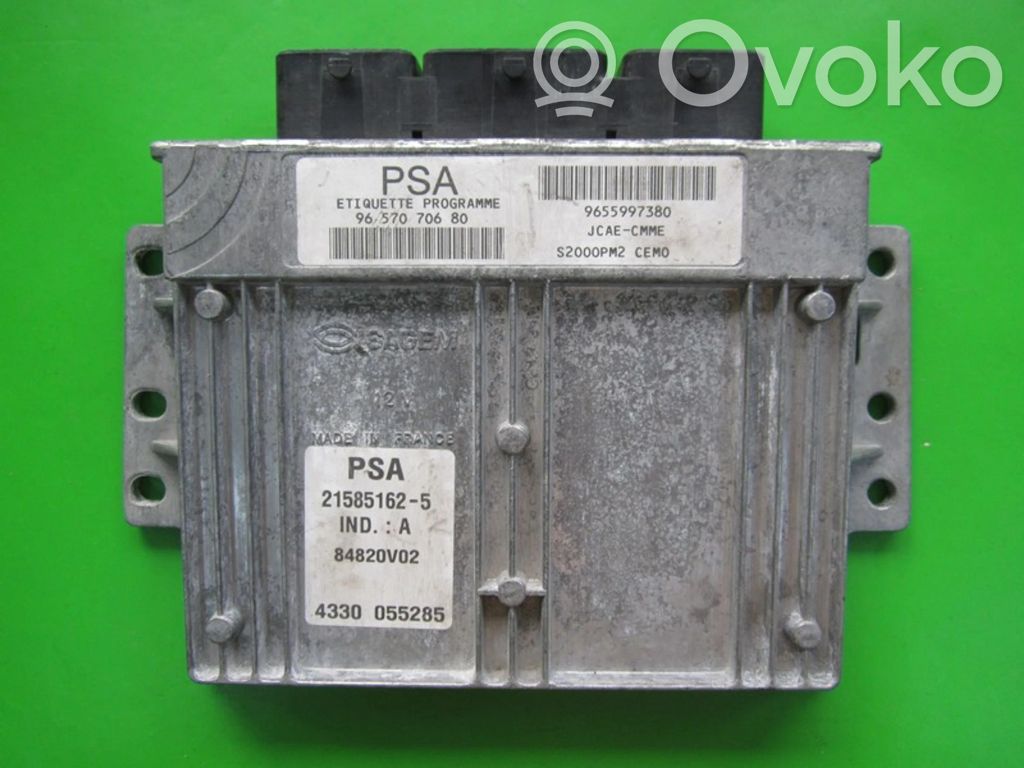 Citroen Xsara Komputer / Sterownik ECU silnika 