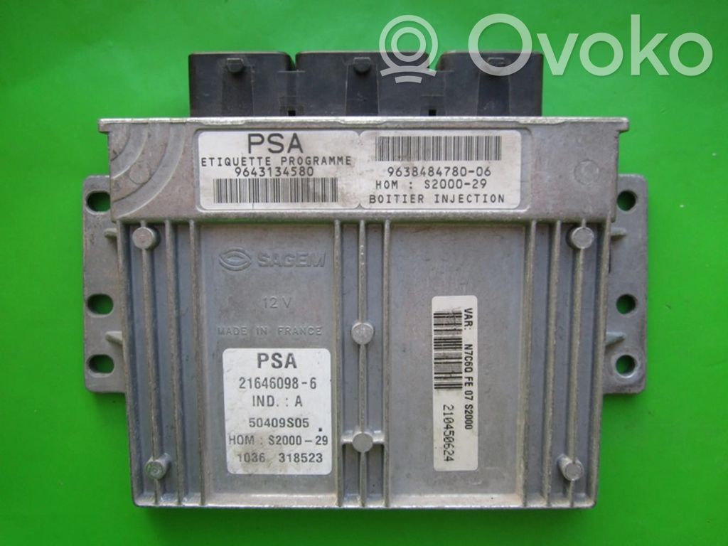 Citroen Xsara Galios (ECU) modulis 