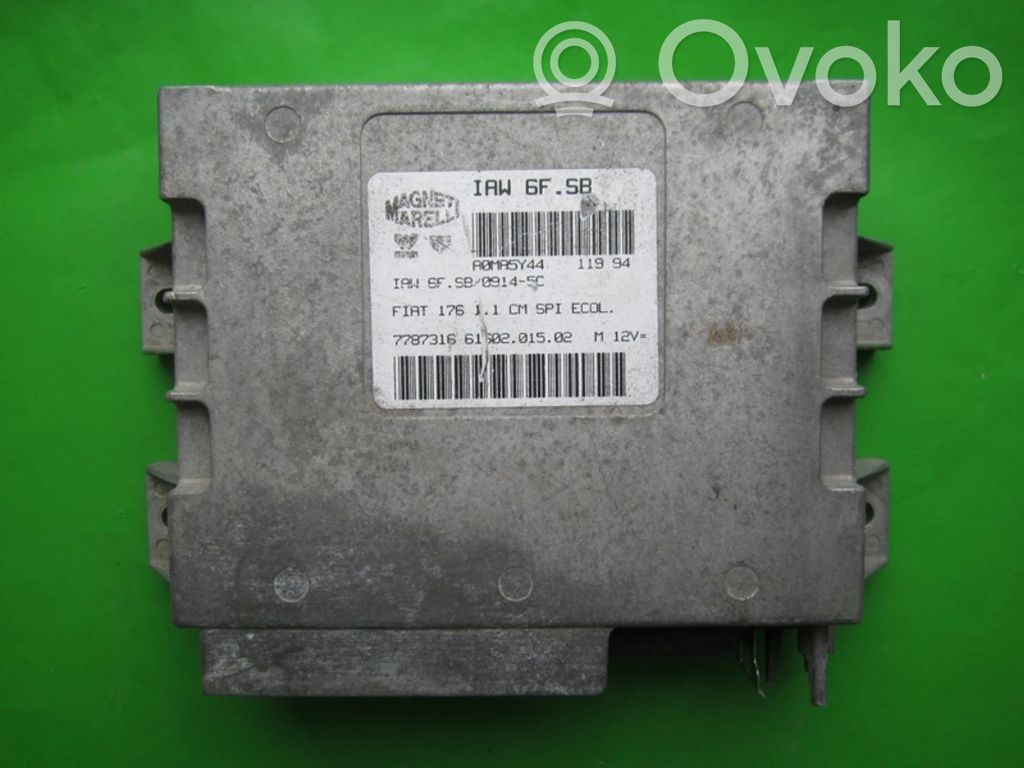 Engine control unit/module ECU   7787316,6160201502