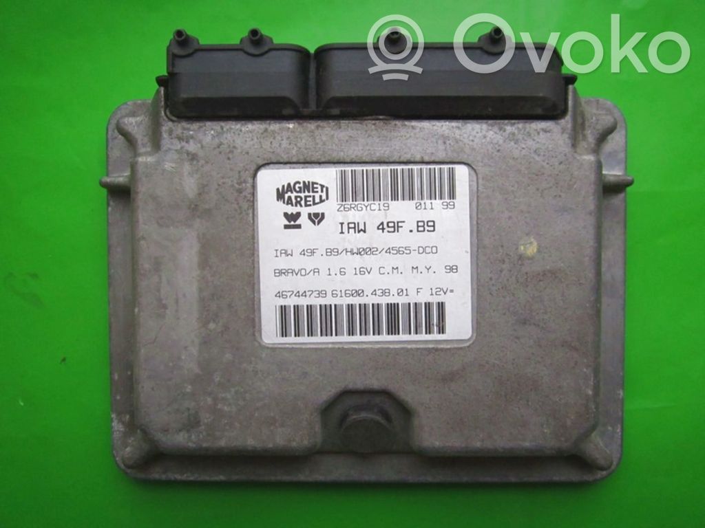 Engine control unit/module ECU   46744739,6160043801