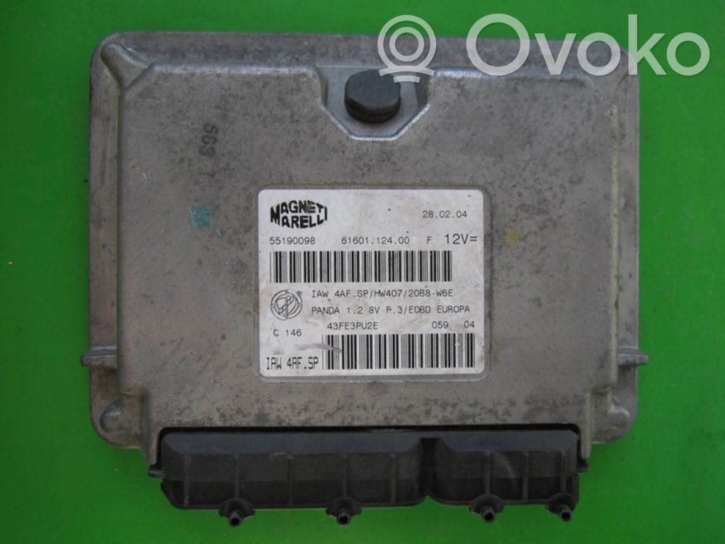 Fiat Panda II Engine control unit/module ECU 