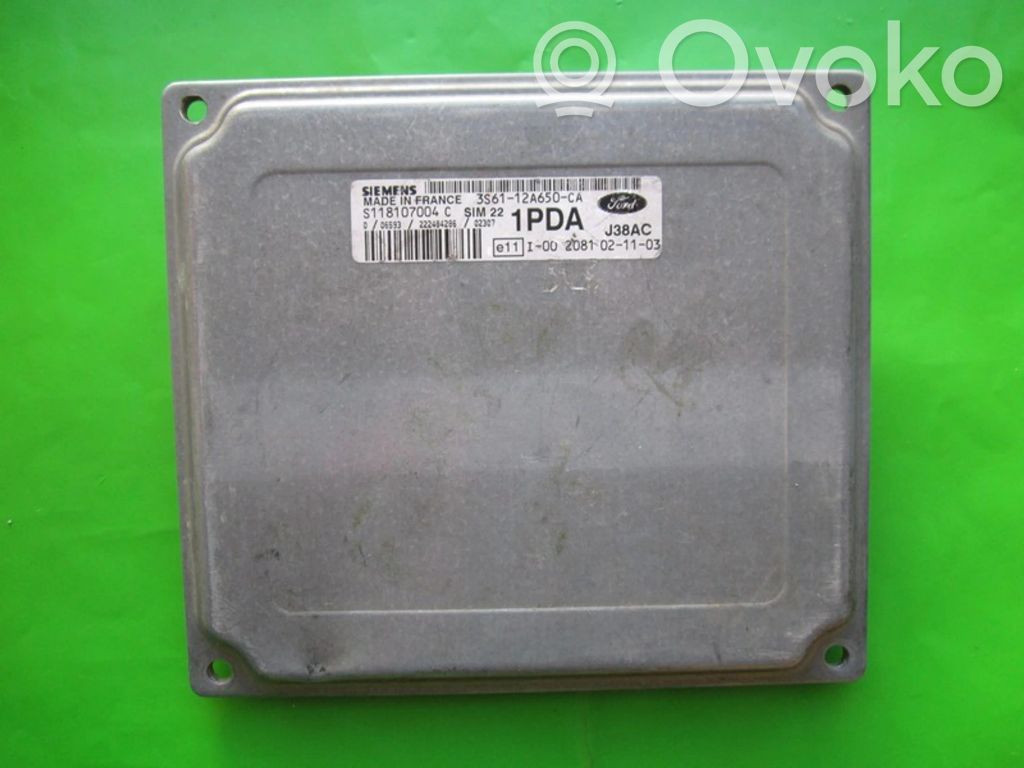 Ford Fiesta Komputer / Sterownik ECU silnika 