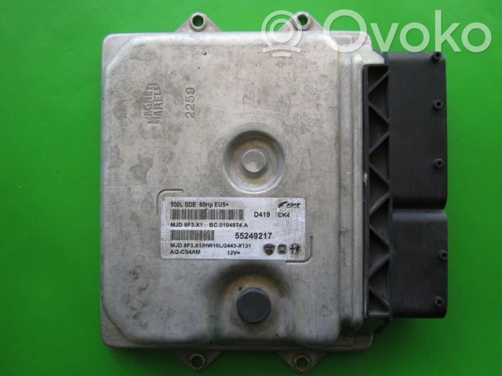 Fiat 500 Engine control unit/module ECU 