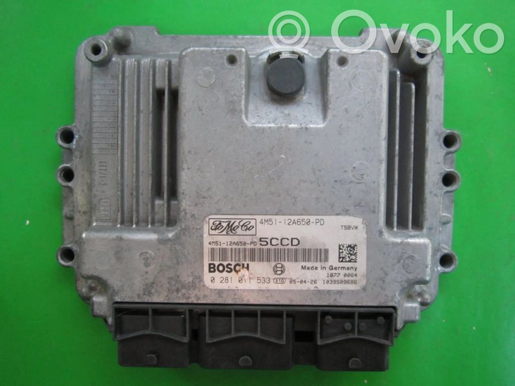 Ford Focus C-MAX Engine control unit/module ECU 